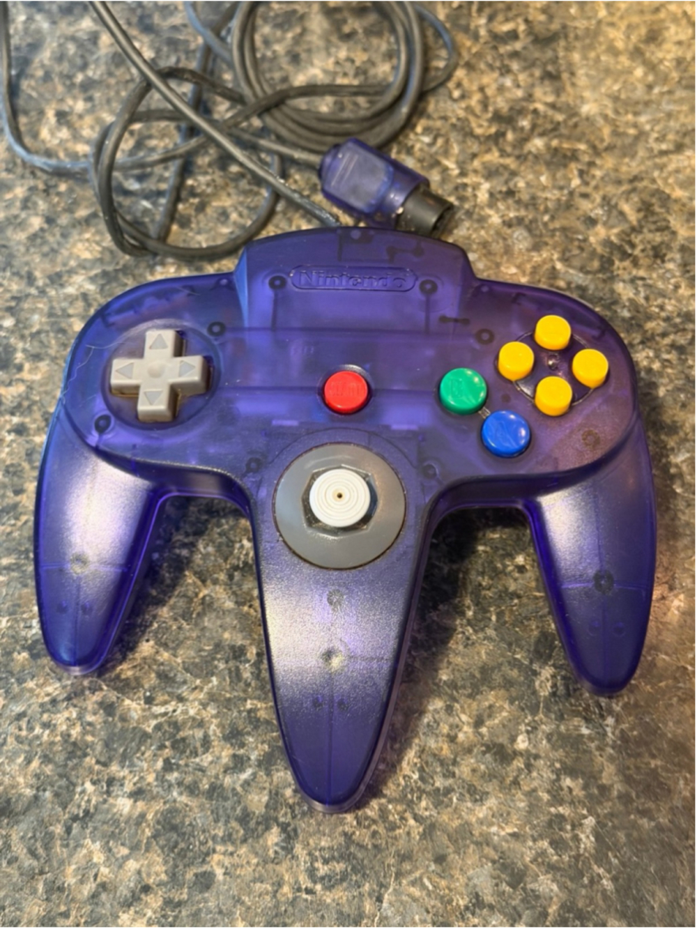 VTG Nintendo 64 N64 Original Controller NUS-005 Grape Purple